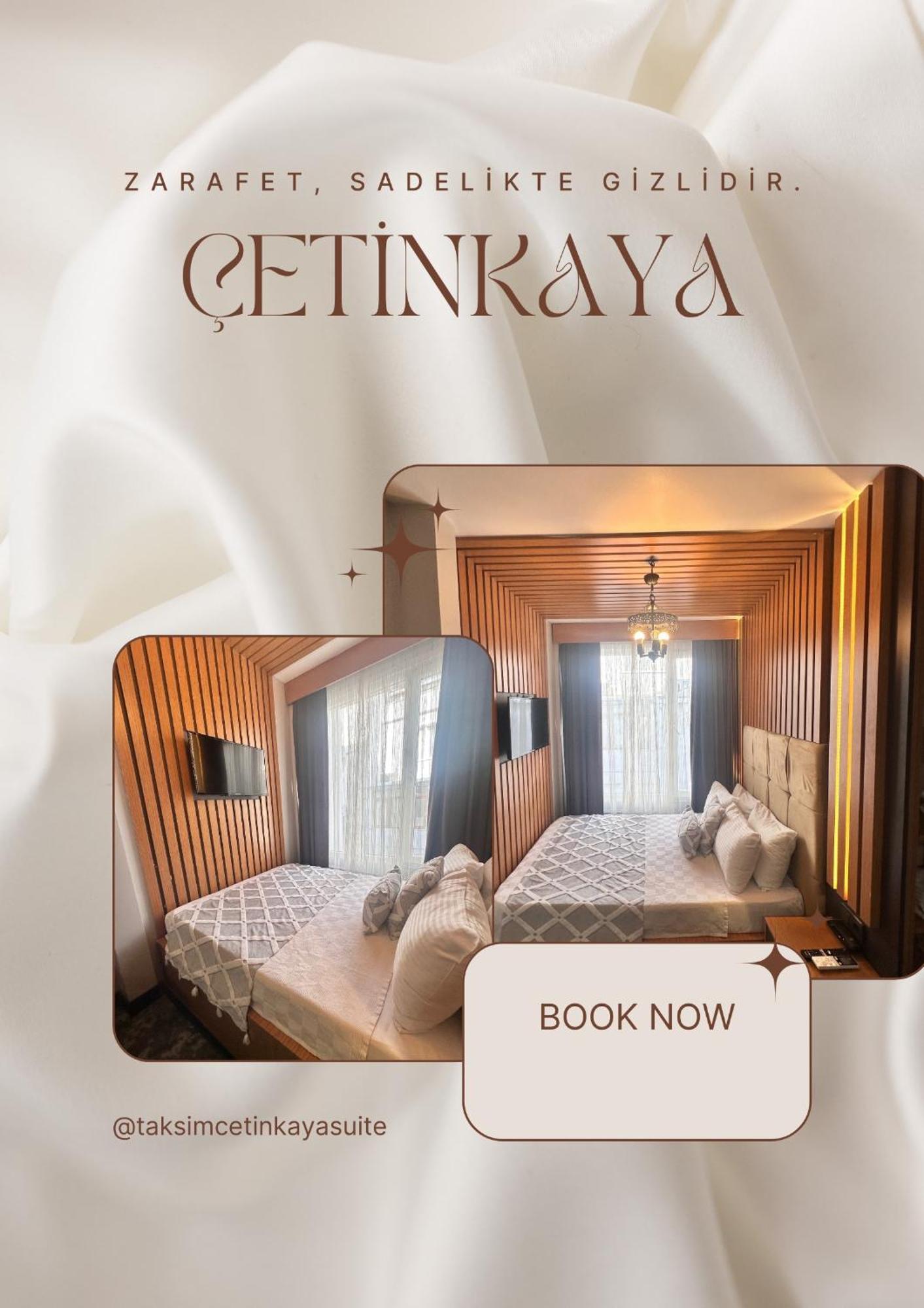 Taksim Cetinkaya Suite Стамбул Экстерьер фото
